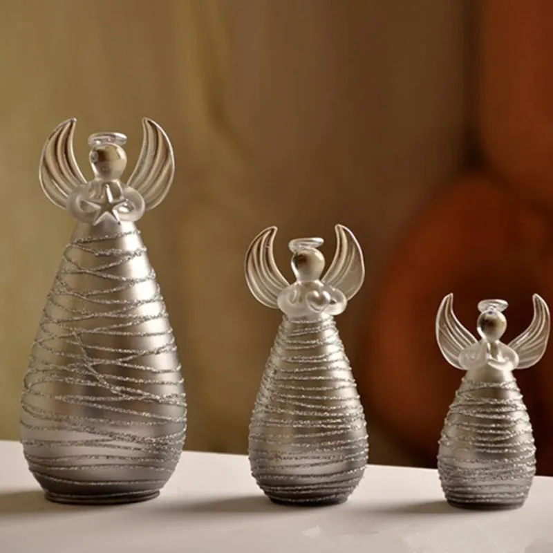 2sets/pack Glass Angels Handmade Glass Angel Home Decorative Wedding Favor Gift Angel Friend Birthday Gift
2sets/pack Glass Angels Handmade Glass Angel Home Decorative Wedding Favor Gift Angel Friend Birthday Gift