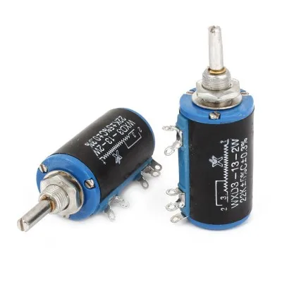 WXD3-13 22K ohm 2W 4 мм вал 10 поворотный проволочный обмоточный потенциометр 2 шт.
WXD3-13 22K ohm 2W 4 мм вал 10 поворотный проволочный обмоточный потенциометр 2 шт.