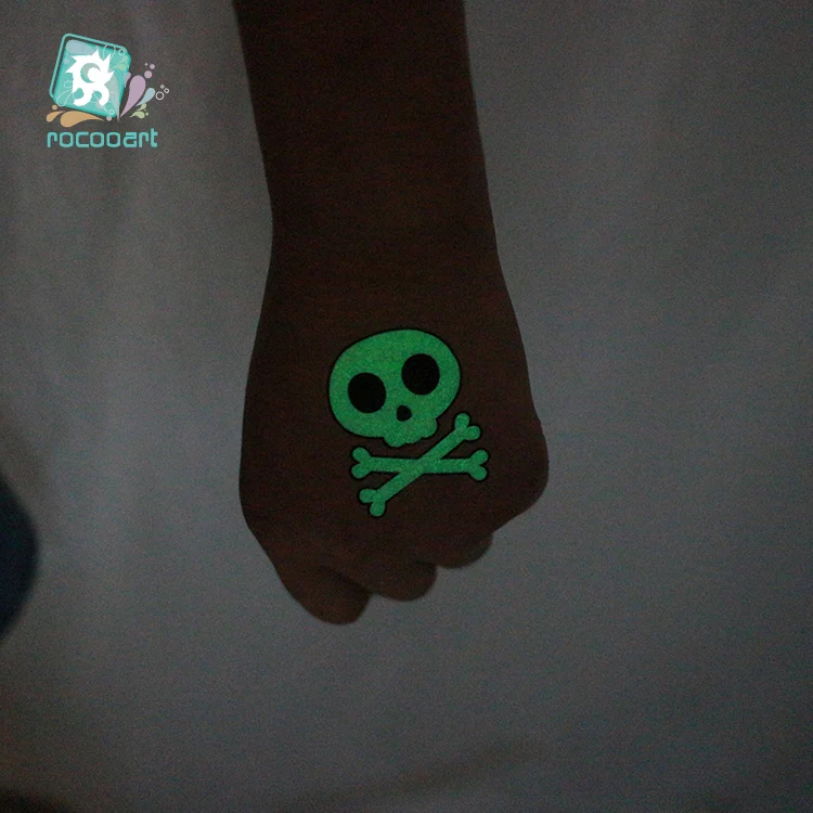 Rocooart Latest Glow in the dark Temporary Fake Ghost Flash Tattoo Stickers Luminous Body Art Tatoo For Halloween Day Taty
Rocooart Latest Glow in the dark Temporary Fake Ghost Flash Tattoo Stickers Luminous Body Art Tatoo For Halloween Day Taty
