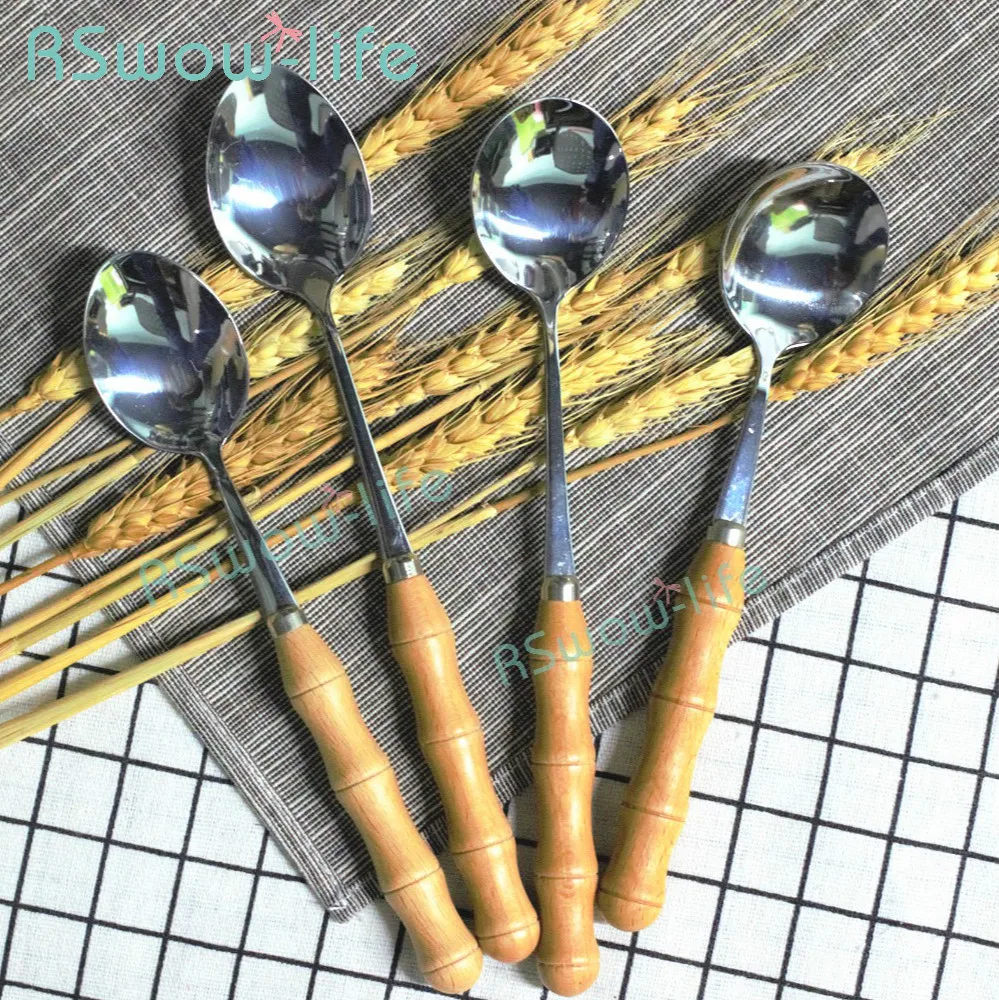 2Pcs Stainless Steel Cutlery Bamboo Creative Wooden Handle Western Steak Fine Sharp birthday Silver Festivel Home Decoration
2Pcs Stainless Steel Cutlery Bamboo Creative Wooden Handle Western Steak Fine Sharp birthday Silver Festivel Home Decoration