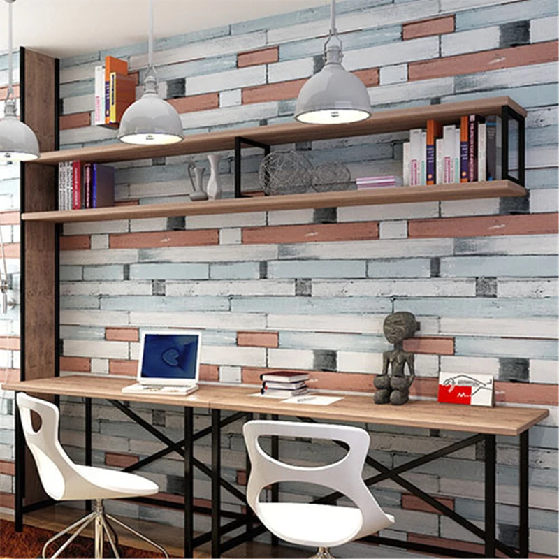 beibehang Mediterranean Retro Nostalgic Simulation Wooden Wallpapers Living Room Clothing Store Restaurant Vertical Wallpaper
beibehang Mediterranean Retro Nostalgic Simulation Wooden Wallpapers Living Room Clothing Store Restaurant Vertical Wallpaper