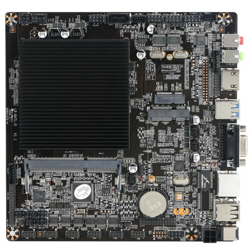 Intel Celeron J1900L1 Настольный ПК мини Itx материнская плата с поддержкой одной локальной