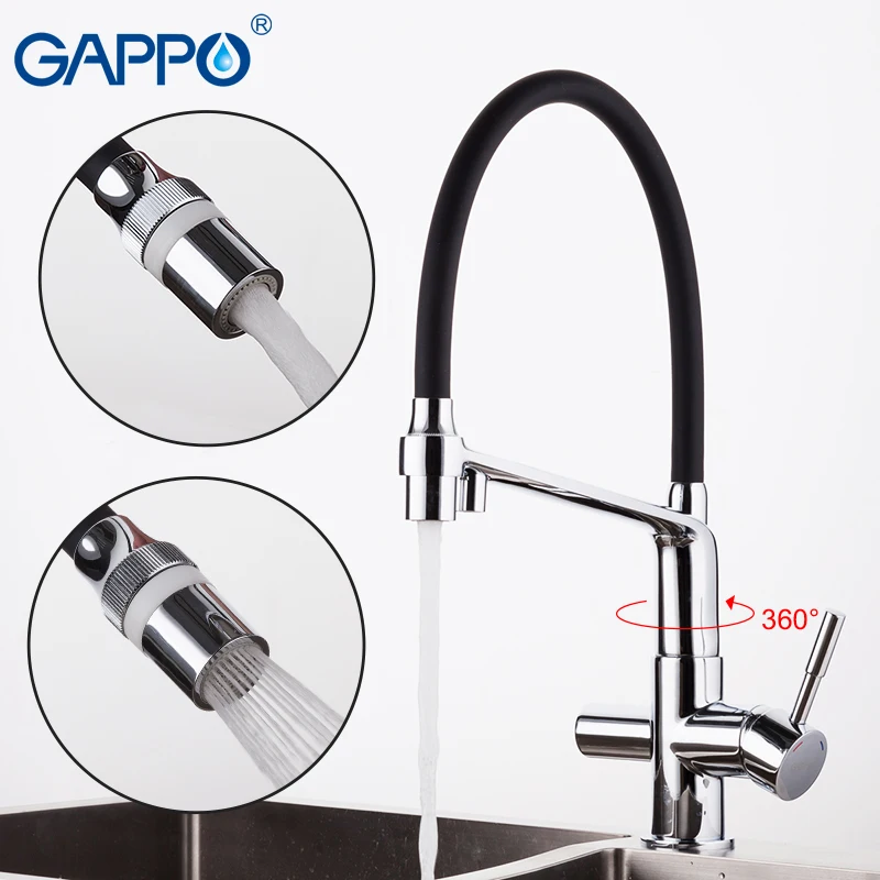 GAPPO G4398-7 kitchen faucet filtered water black kitchen sink mixer tap water sink crane water mixer crane torneira cozinha
GAPPO G4398-7 kitchen faucet filtered water black kitchen sink mixer tap water sink crane water mixer crane torneira cozinha