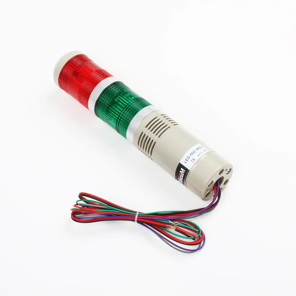12V 24V 110V 220V Safety Stack Lamp Red Green LED Industrial Tower Signal Light LTA-505 Red green indicator light Steady light
12V 24V 110V 220V Safety Stack Lamp Red Green LED Industrial Tower Signal Light LTA-505 Red green indicator light Steady light