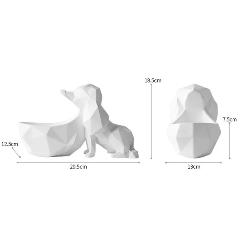 Nordic Simulation Beagle Statue Animal Dog Art Sculpture Resin Craft Candy Nut Key Phone Storage Box Decorations For Home WR6
Nordic Simulation Beagle Statue Animal Dog Art Sculpture Resin Craft Candy Nut Key Phone Storage Box Decorations For Home WR6