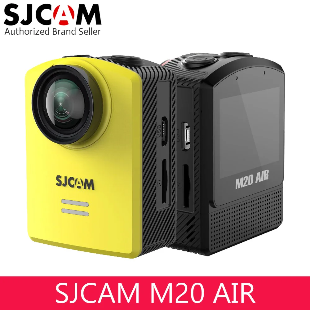 Оригинальная SJCAM M20 AIR MINI Спортивная Экшн камера Камера 1080 P Full HD WI FI 1 5 "Экран мини