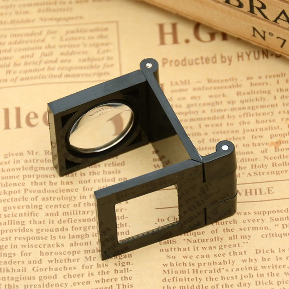 1 Piece 22MM 8X Folding Lens Linen Tester Foldable Mini Pocket Metal Magnifiers Cloth Thread Counter Magnifier Magnifying Glass
1 Piece 22MM 8X Folding Lens Linen Tester Foldable Mini Pocket Metal Magnifiers Cloth Thread Counter Magnifier Magnifying Glass
