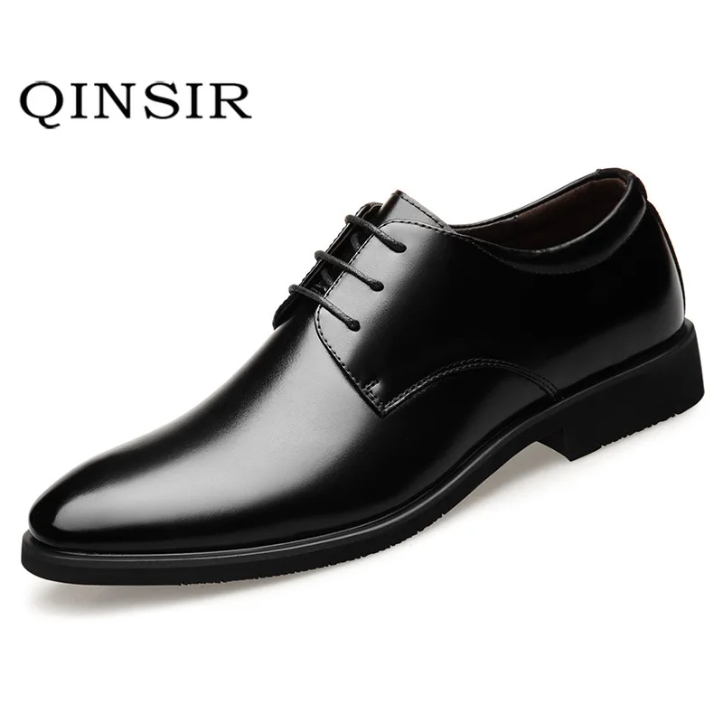 Classic Man Pointed Toe Dress Shoes Mens Patent Leather Black Wedding Shoes Derby Formal Shoes Big Size zapatos de hombre Plus
Classic Man Pointed Toe Dress Shoes Mens Patent Leather Black Wedding Shoes Derby Formal Shoes Big Size zapatos de hombre Plus