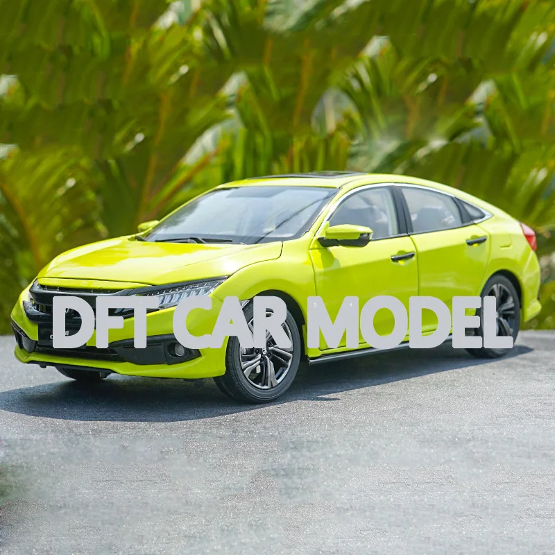 1:18 игрушечные автомобили из сплава CIVIC 2019 спортивный автомобиль модель детских