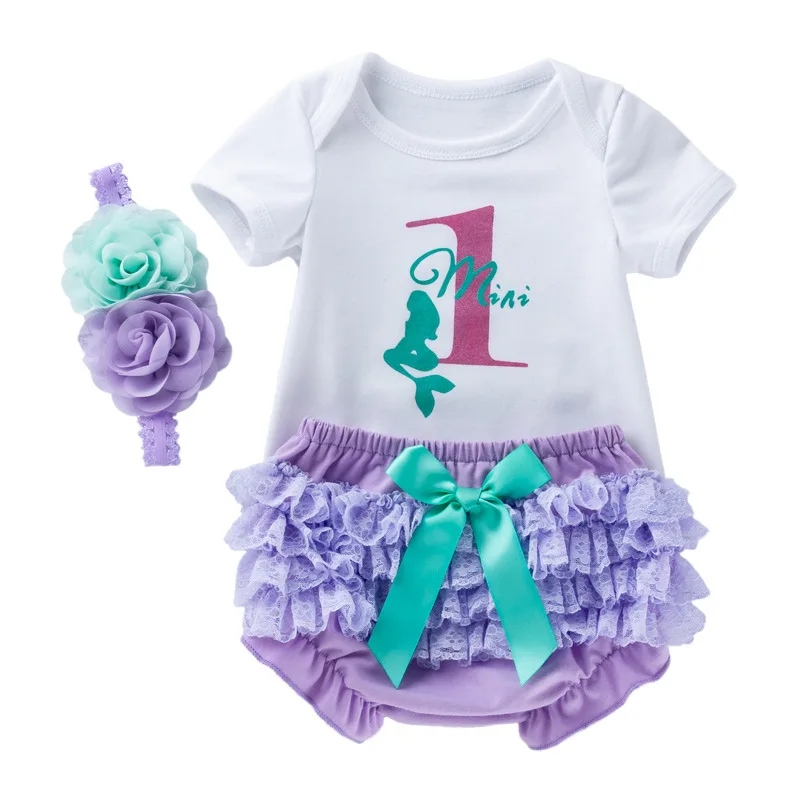 New Baby Girl Clothes 3Pcs Newborn Infant Girl 1st Birthday Clothing Set Romper+PP Shorts+Heandband Baby Set 0-24M
New Baby Girl Clothes 3Pcs Newborn Infant Girl 1st Birthday Clothing Set Romper+PP Shorts+Heandband Baby Set 0-24M