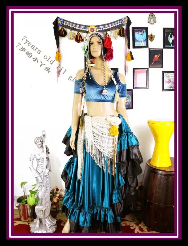 Velvet Fat Chance Tribal Choli Belly Dance Costume Drop Short Sleeve Top FB59-59
Velvet Fat Chance Tribal Choli Belly Dance Costume Drop Short Sleeve Top FB59-59