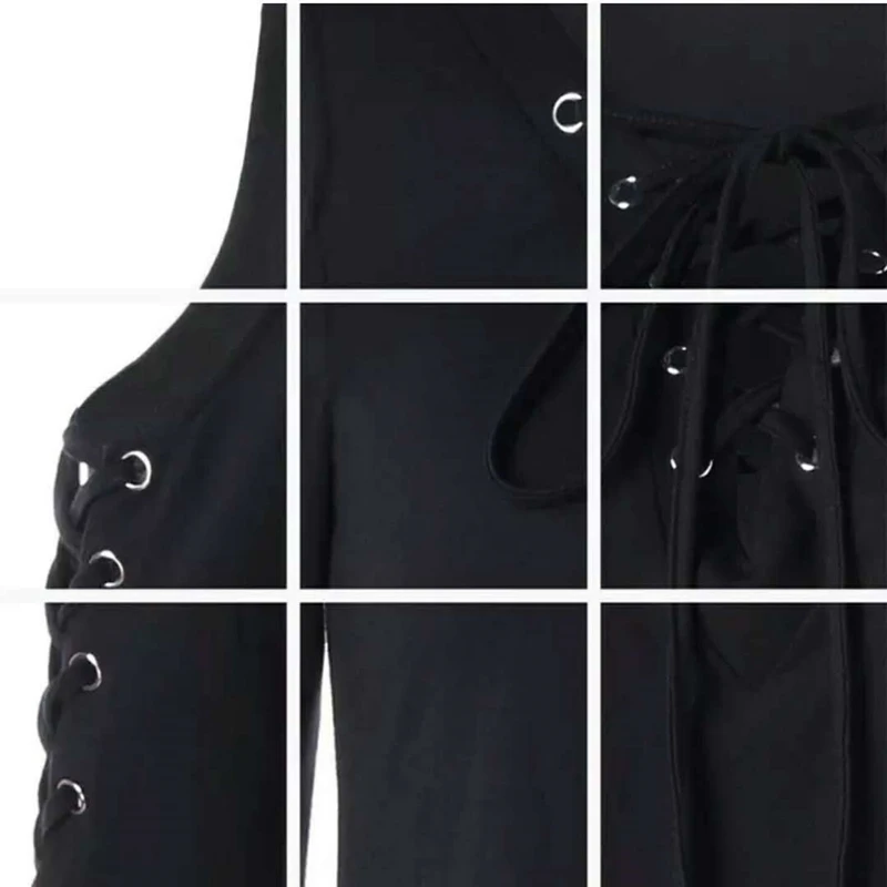 INDJXND Sexy Long Sleeve Cross Bandage Party Dress Spring Autumn Women Swallowtail Dress Clubwear Hollow Out Mini Lace Dresses
INDJXND Sexy Long Sleeve Cross Bandage Party Dress Spring Autumn Women Swallowtail Dress Clubwear Hollow Out Mini Lace Dresses