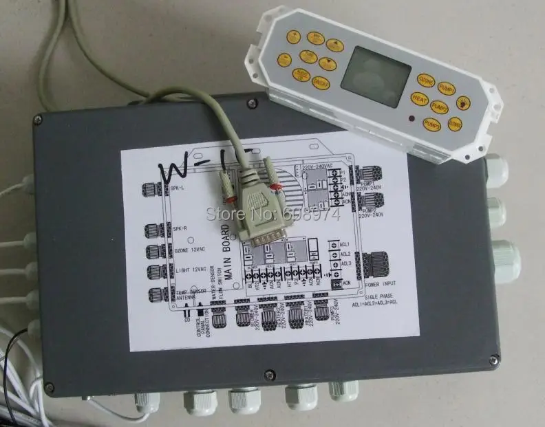 full set 15key yellow keypad and control master box for winer and hotpool amc spa tub, spa server control system for AMC spa
full set 15key yellow keypad and control master box for winer and hotpool amc spa tub, spa server control system for AMC spa