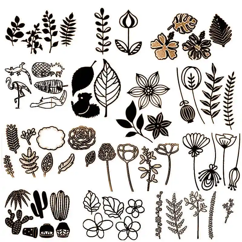 Cactus Fern Grass Weed Broadleaf Flowers Wildflowers Metal Cutting Dies for DIY Scrapbooking Paper Cards Making Crafts New 2019
Cactus Fern Grass Weed Broadleaf Flowers Wildflowers Metal Cutting Dies for DIY Scrapbooking Paper Cards Making Crafts New 2019