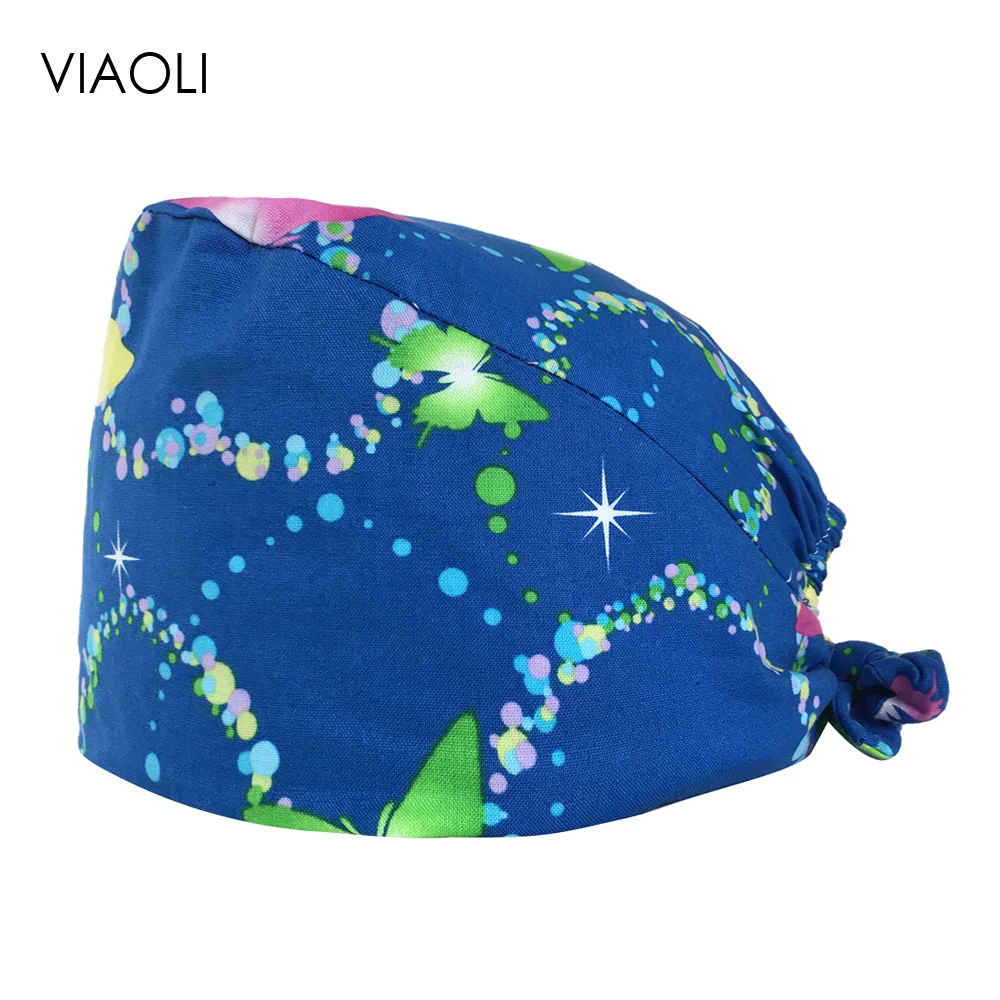 NEW Unisex cotton Blue flower printed hats breathable adjustable frosted hat beauty salon nursing cap laboratory pet shop hat
NEW Unisex cotton Blue flower printed hats breathable adjustable frosted hat beauty salon nursing cap laboratory pet shop hat