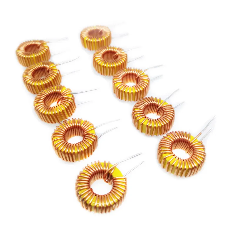 5pcs Toroid Inductor 3A Winding Magnetic Inductance Coil Wire Wrap Toroid Inductor 22UH/33UH/47UH/100UH/220UH/330UH/470UH
5pcs Toroid Inductor 3A Winding Magnetic Inductance Coil Wire Wrap Toroid Inductor 22UH/33UH/47UH/100UH/220UH/330UH/470UH