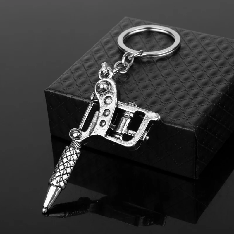 Брелок dongsheng для ключей с мини надписью машинки винтажный брелок тату машинкой