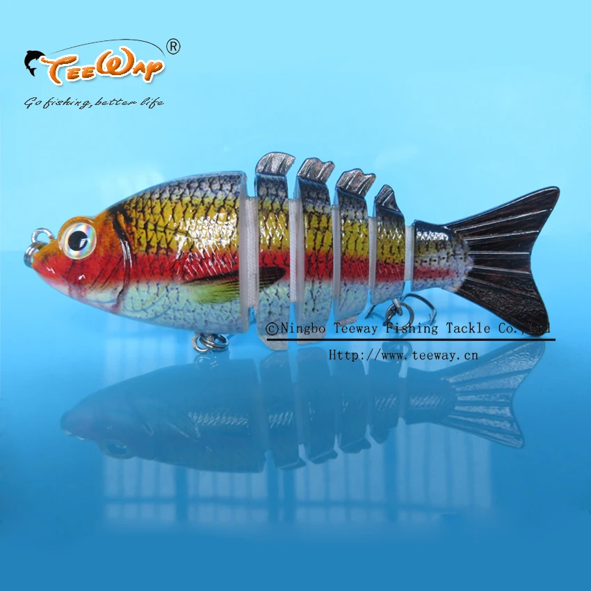 Fishing Lure 6 Segment Swimbait Crankbait Hard Bait Slow 18g 10cm Fishing hook Fishing Tackle FL6-2S01
Fishing Lure 6 Segment Swimbait Crankbait Hard Bait Slow 18g 10cm Fishing hook Fishing Tackle FL6-2S01