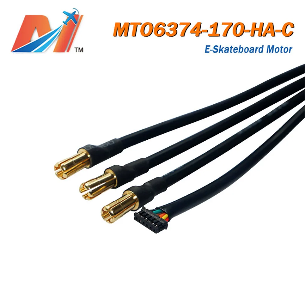 Maytech sensored 6374 motor sealed 170 hac brushless dustproof and V6 VESC6 based controller for electric skateboard diy
Maytech sensored 6374 motor sealed 170 hac brushless dustproof and V6 VESC6 based controller for electric skateboard diy