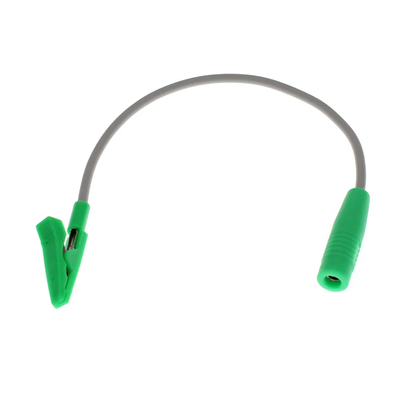 10pcs mini Electrode adapter cable of 4.0mm banana female plug to Multi-function VET Alligator style clip for ECG EKG EEG EMG
10pcs mini Electrode adapter cable of 4.0mm banana female plug to Multi-function VET Alligator style clip for ECG EKG EEG EMG