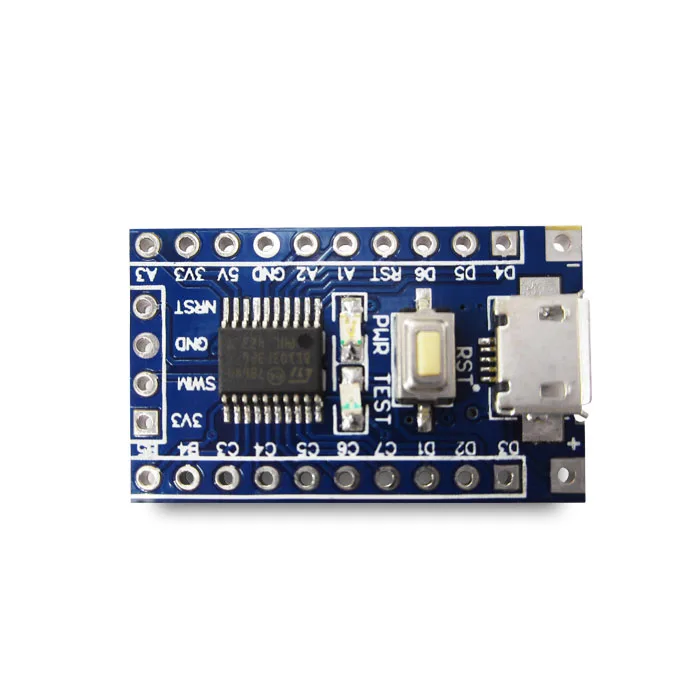 Макетная плата ARM STM8 минимальная системная STM8S103F3P6 модуль|Детали и аксессуары для