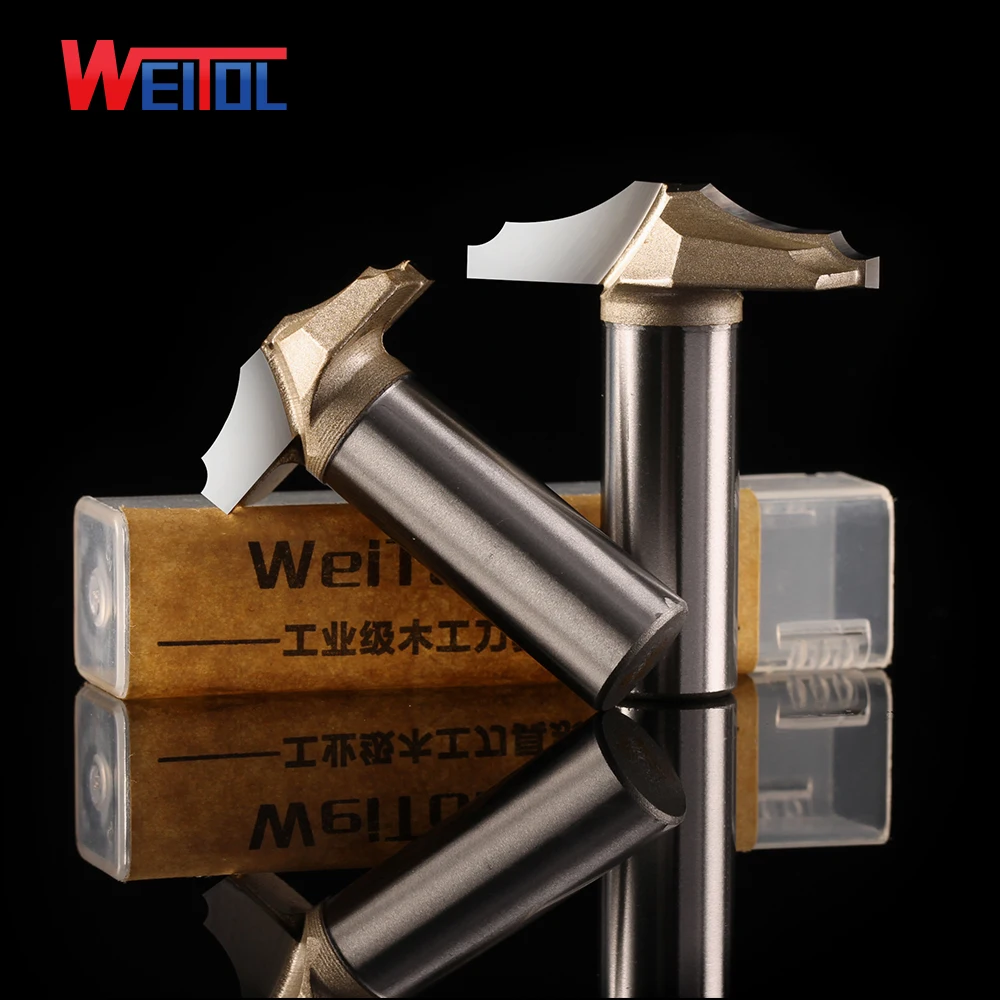 Weitol 1 pcs 12.7 mm Cabinet carving bit wood cabinet door router bit cnc machine tools wood milling cutter for cutting PVC
Weitol 1 pcs 12.7 mm Cabinet carving bit wood cabinet door router bit cnc machine tools wood milling cutter for cutting PVC
