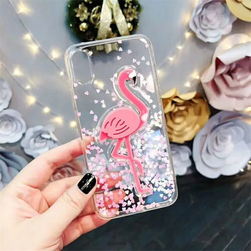 Чехол для телефона Samsung A6 A7 2018 J5 J7 2017 Prime Pro J4 J6 Plus милый мягкий чехол с 3d блестками