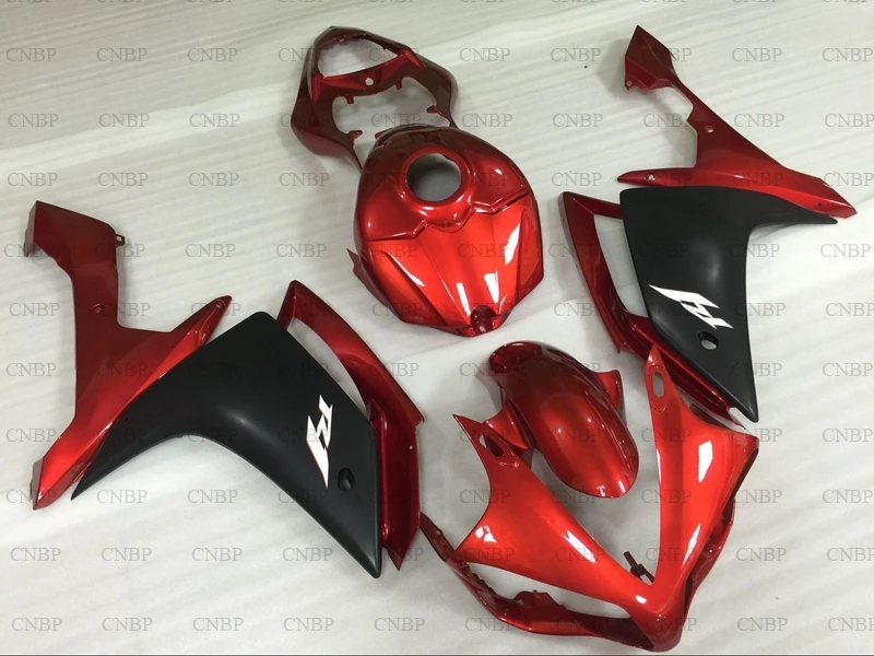 Для YAMAHA YZFR1 2007 - 2008 Кузов YZF1000 R1 07 кузов 08 Красный Черный комплекты кузова | Дом и сад
