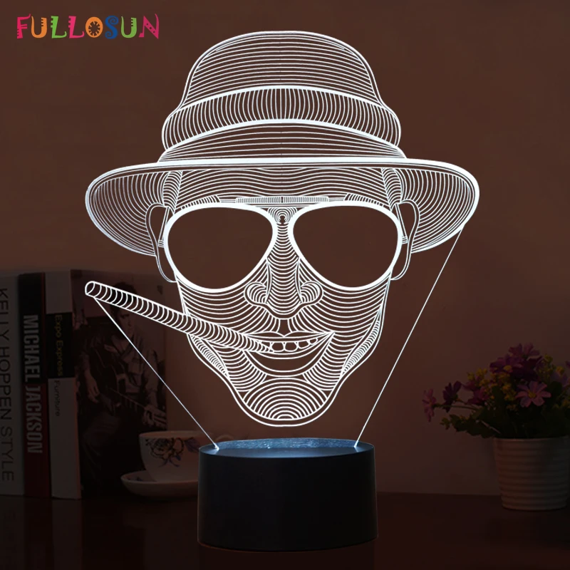 Novelty 3D Cool Smoking Man Shape Table Lamp LED Night Lights as Holiday Decoration & Gifts
Novelty 3D Cool Smoking Man Shape Table Lamp LED Night Lights as Holiday Decoration & Gifts
