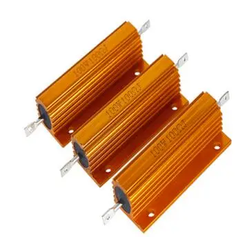 RX24 aluminum shell resistor 5W10W25W50W100W power resistor gold aluminum shell resistor metal resistor
RX24 aluminum shell resistor 5W10W25W50W100W power resistor gold aluminum shell resistor metal resistor
