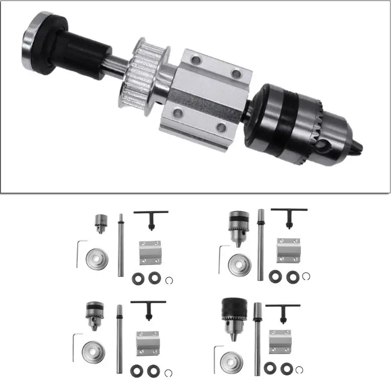 JTO/B10/B12/B16 Electric Drill No Power Spindle Assembly DIY Woodworking Cutting Grinding Small Lathe Trimming Belt Drill Chuck
JTO/B10/B12/B16 Electric Drill No Power Spindle Assembly DIY Woodworking Cutting Grinding Small Lathe Trimming Belt Drill Chuck