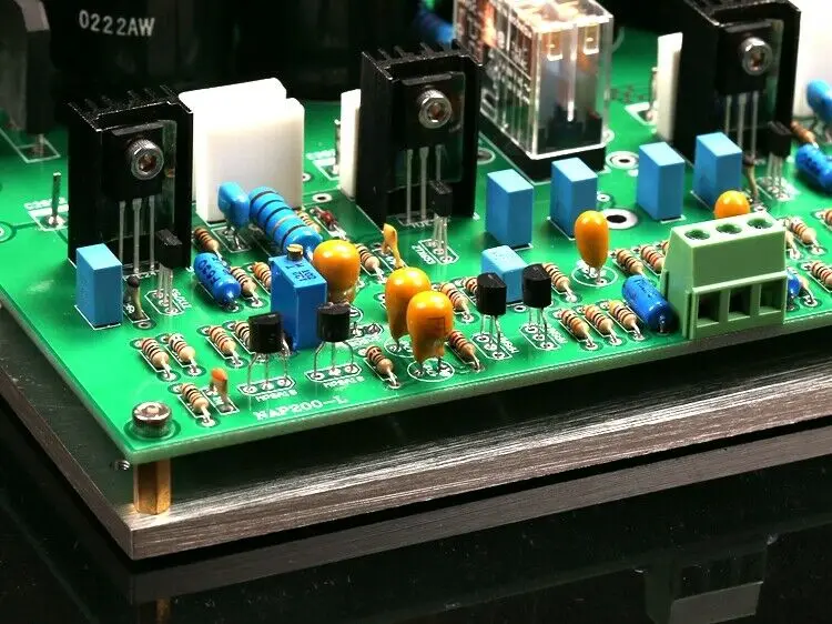 DIYERZONE Assembeld Hifi Power Amp Board Base On NAP200 ( With Aluminum Plate) L14-18
DIYERZONE Assembeld Hifi Power Amp Board Base On NAP200 ( With Aluminum Plate) L14-18