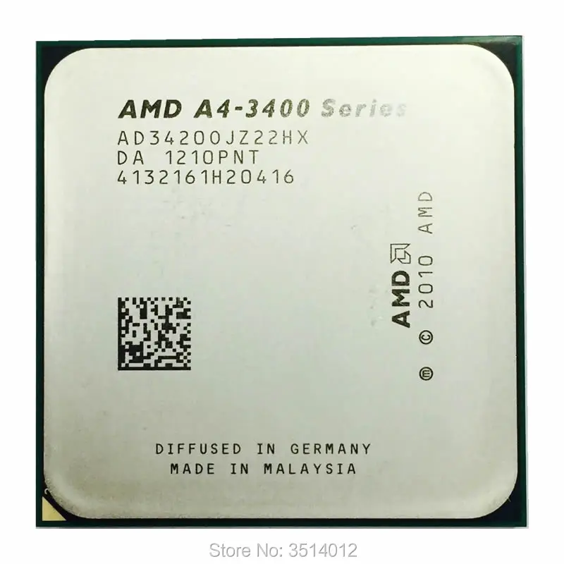 AMD A4-Series A4 3420 2 8 ГГц двухъядерный процессор AD3420OJZ22HX разъем FM1 | Компьютеры и офис