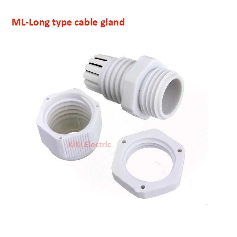 ML-Long type cable gland ML 25*1.5 Thread Size 25MM Compression Cable Glands 20pcs/lot waterproof cable connector IP68
ML-Long type cable gland ML 25*1.5 Thread Size 25MM Compression Cable Glands 20pcs/lot waterproof cable connector IP68