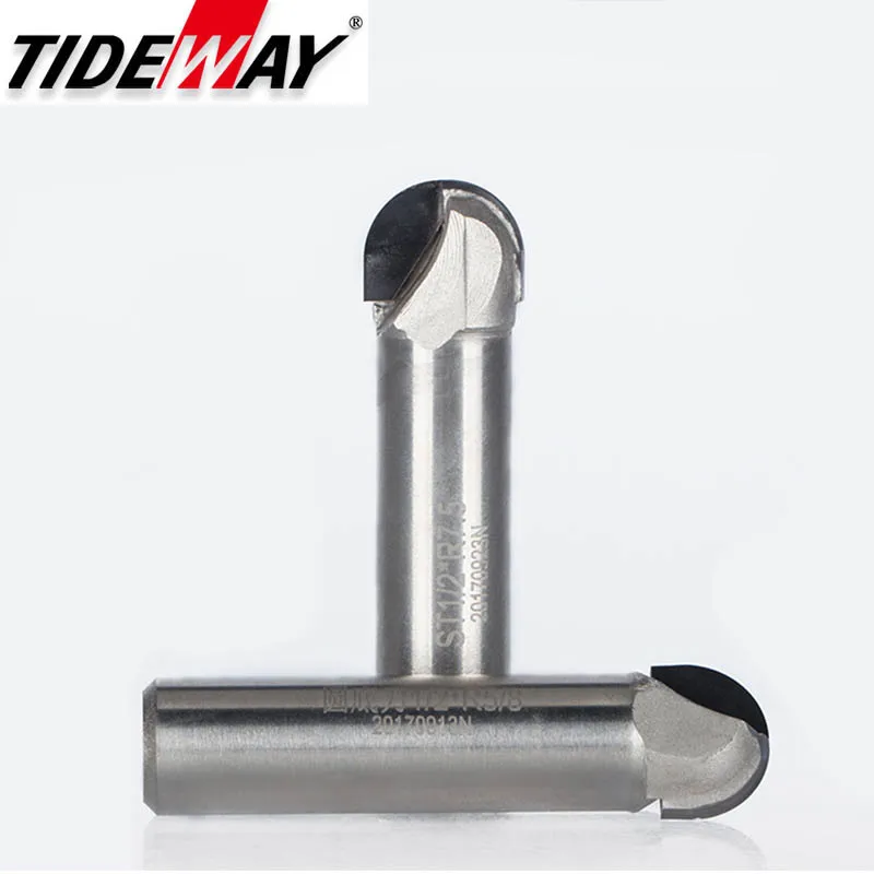 Tideway 1 шт. Алмазная круглая кожуха фреза PCD CVD Концевая инструменты для резки