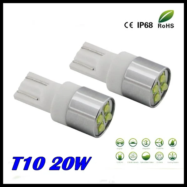 2pcs/lot NEW High Quality CREE chips 20W T10 W5W Parking Side Lights LED Bulbs t10 led bulb w5w t10 20w light
2pcs/lot NEW High Quality CREE chips 20W T10 W5W Parking Side Lights LED Bulbs t10 led bulb w5w t10 20w light