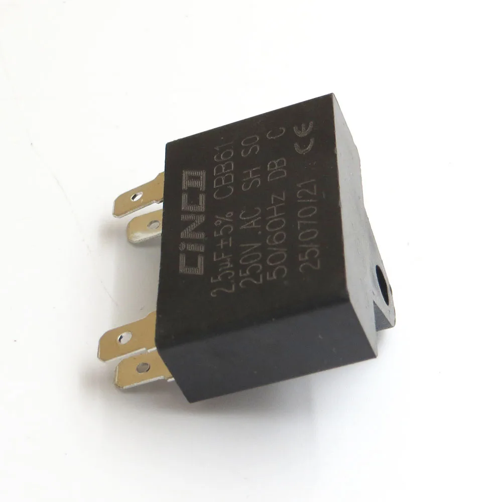 Конденсатор моторного двигателя Потолочный мотор вентилятора 2 5 мкФ 250 V CBB61