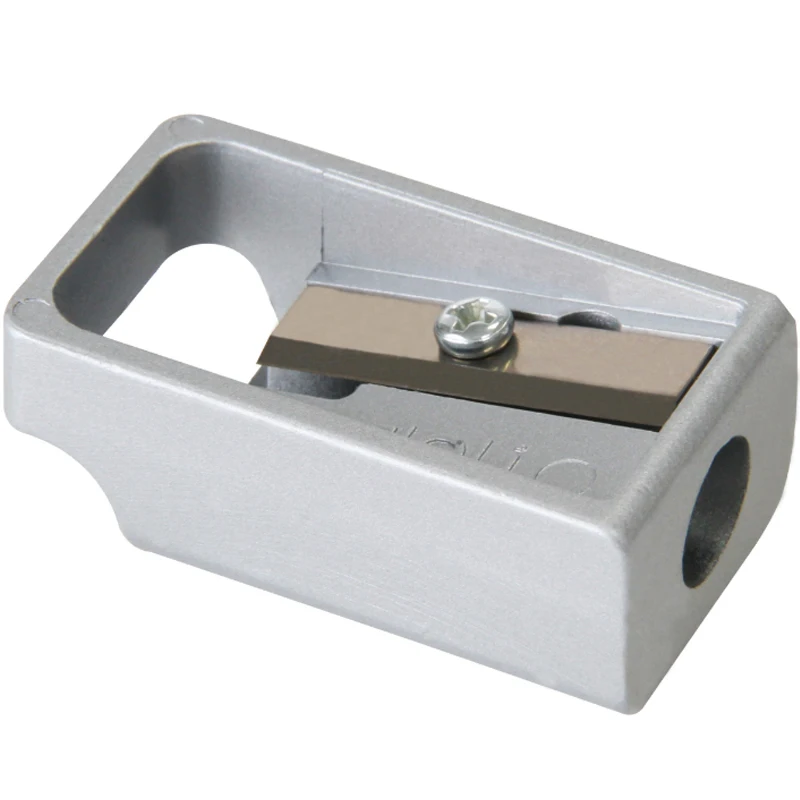 Zinc Alloy Pencil Sharpener High Quality Silver Metal Pencil sharpener Special Mini Portable Pen Knife 1pcs
Zinc Alloy Pencil Sharpener High Quality Silver Metal Pencil sharpener Special Mini Portable Pen Knife 1pcs