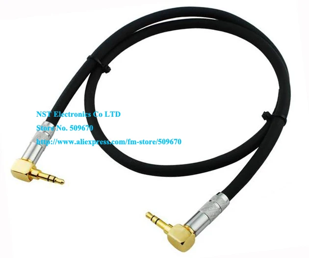 Pure Copper Double 90 Degree Golden Plated 3.5MM Stereo Male to Male Aux Audio Extension Connector Cable 1M/Free Shipping/1PCS
Pure Copper Double 90 Degree Golden Plated 3.5MM Stereo Male to Male Aux Audio Extension Connector Cable 1M/Free Shipping/1PCS
