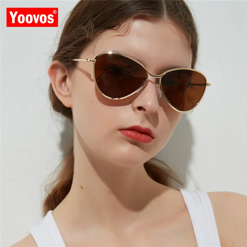 Yoovos 2021 New Metal Frame Sunglasses Women Cat Eye Vintage Fashion Retro Sun Glasses Brand Designer Lunette De Soleil Femme
Yoovos 2021 New Metal Frame Sunglasses Women Cat Eye Vintage Fashion Retro Sun Glasses Brand Designer Lunette De Soleil Femme