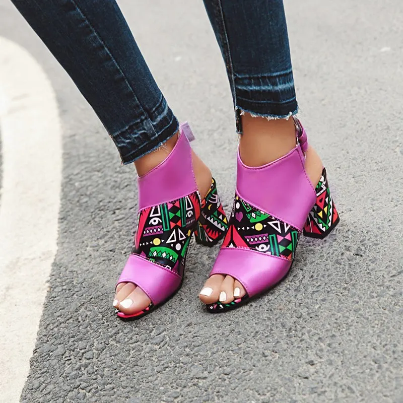 ASUMER Plus size 34-43 New 2020 women sandals high heels gladiator sandals print pu leather summer shoes fashion ladies shoes
ASUMER Plus size 34-43 New 2020 women sandals high heels gladiator sandals print pu leather summer shoes fashion ladies shoes