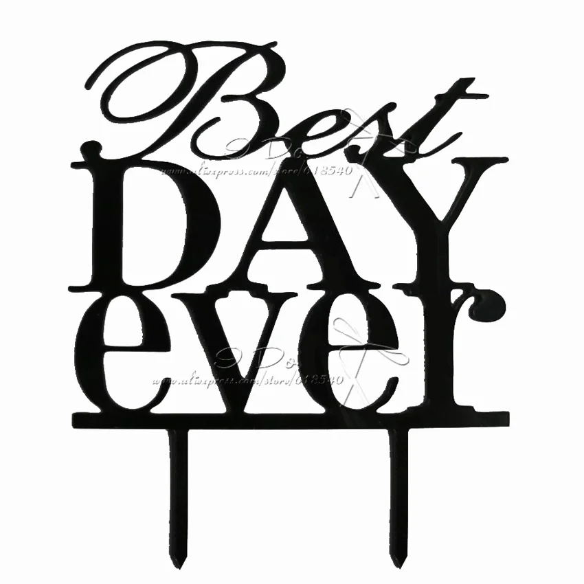 Бесплатная доставка, акриловый Топпер для торта Best Day Ever, Свадебная подставка для торта, свадебное украшение, принадлежности для украшения торта
Бесплатная доставка, акриловый Топпер для торта Best Day Ever, Свадебная подставка для торта, свадебное украшение, принадлежности для украшения торта