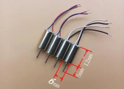 4 шт. двигатель двигателя для Syma X12s дистанционное управление мини Квадрокоптер RC