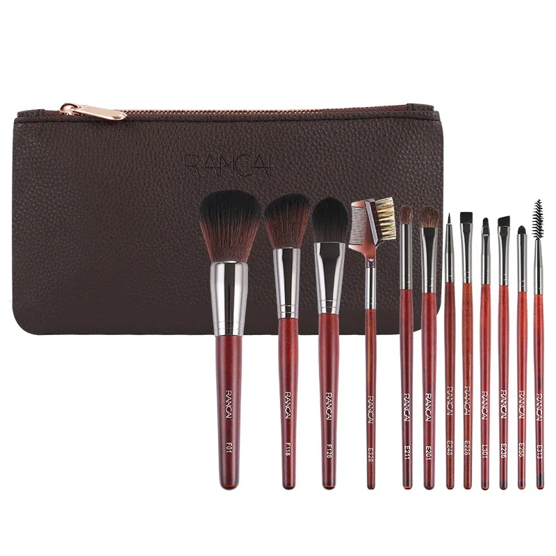 12pcs Pro Makeup Tool Soft Synthetic Hair Eyeshadow Powder Blush Cosmetics Makeup Brushes with Bag
12pcs Pro Makeup Tool Soft Synthetic Hair Eyeshadow Powder Blush Cosmetics Makeup Brushes with Bag