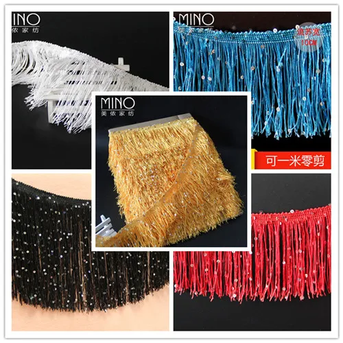 100 Yards 10 CM Long Polyester Fringed Edge Trim African Lace Ribbon Diy Latin Dance Clothes Stage Clothes Accessories Curtains
100 Yards 10 CM Long Polyester Fringed Edge Trim African Lace Ribbon Diy Latin Dance Clothes Stage Clothes Accessories Curtains
