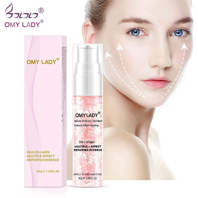 OMY LADY Silk Collagen Multiple-Effect Repairing Essence Face Care Liquid Essence Delay Aging Reduce Wrinkles Moisturizing Skin
OMY LADY Silk Collagen Multiple-Effect Repairing Essence Face Care Liquid Essence Delay Aging Reduce Wrinkles Moisturizing Skin