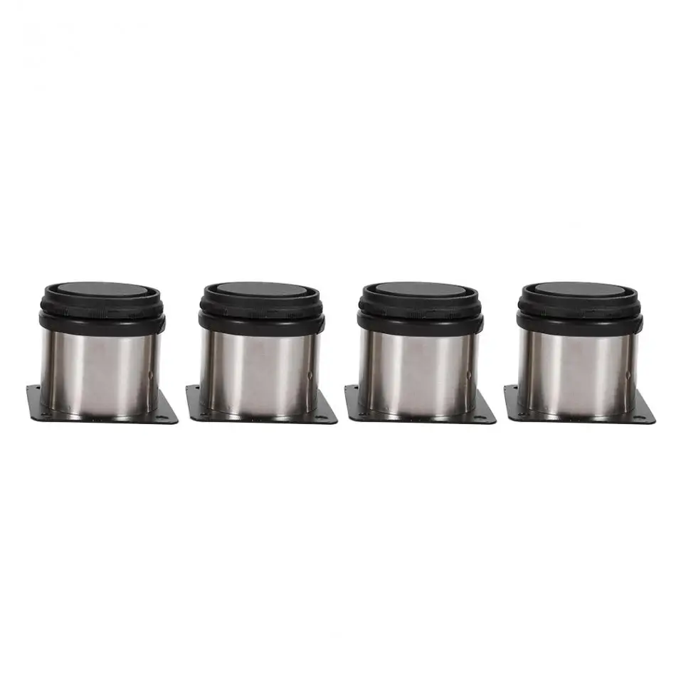 4Pcs/Lot Stainless Steel Height Adjustable Furniture Feet Cabinet Legs Round Stand Holder
4Pcs/Lot Stainless Steel Height Adjustable Furniture Feet Cabinet Legs Round Stand Holder