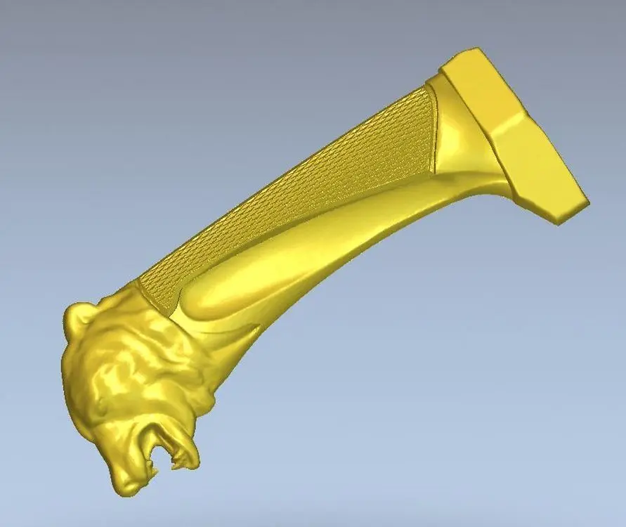 Рельефный нож 3d модели для ЧПУ в формате STL, рельефный нож ручка с головой животного 3D модель
Рельефный нож 3d модели для ЧПУ в формате STL, рельефный нож ручка с головой животного 3D модель