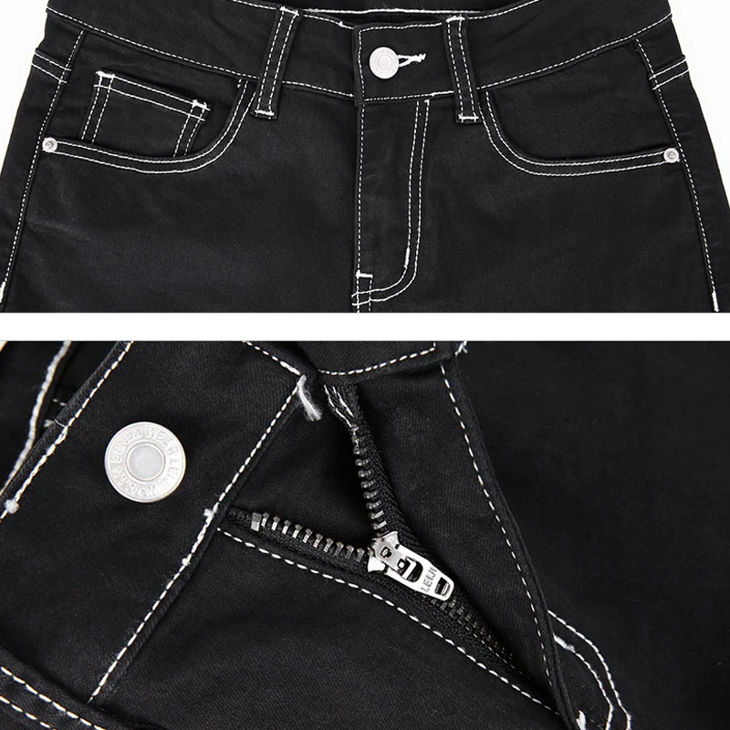 6XL Plus Size Spring New Black Jeans High Waist Jeans Woman Elastic Stretch Jeans female denim skinny pencil pantsTrousers Q116
6XL Plus Size Spring New Black Jeans High Waist Jeans Woman Elastic Stretch Jeans female denim skinny pencil pantsTrousers Q116
