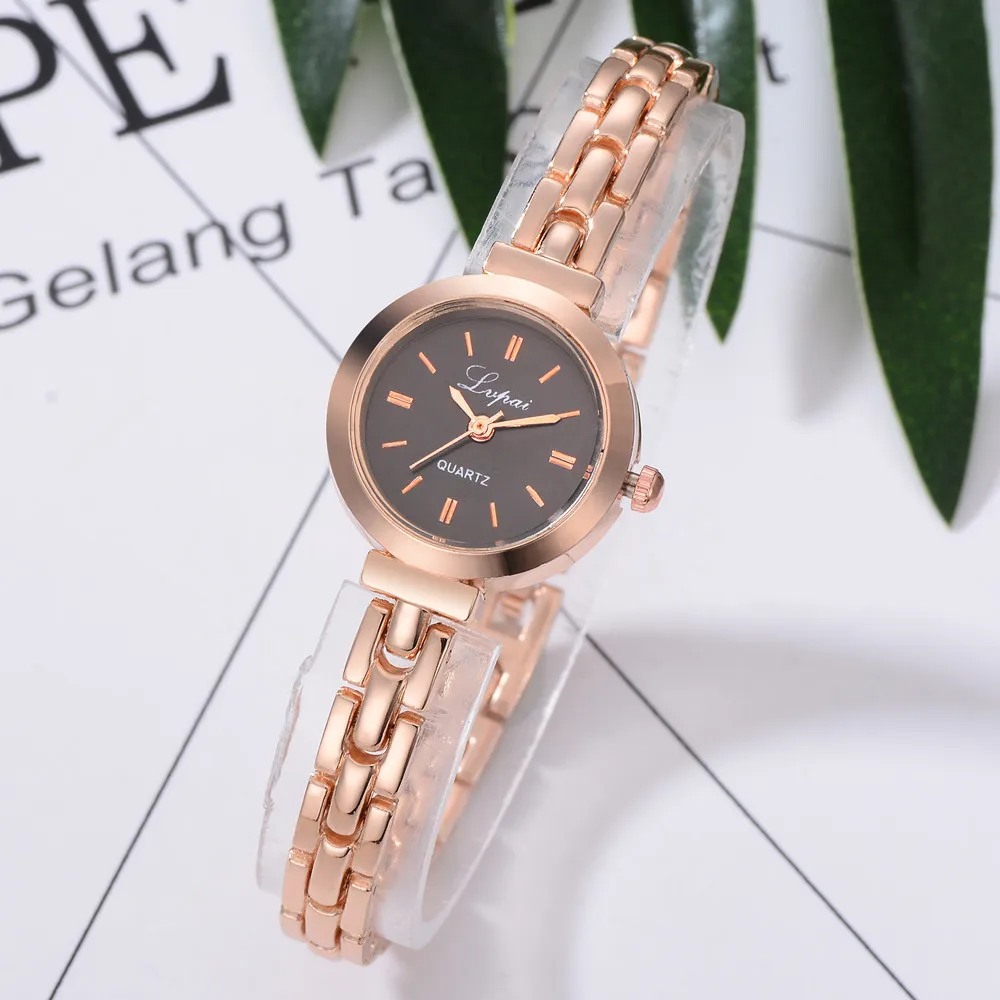 Lvpai Women's Watch Top Brand Luxury Rose Gold Quartz-Watches Women Fashion Bracelet Watch Ladies Gift Dress Business Clock #S 
Lvpai Women's Watch Top Brand Luxury Rose Gold Quartz-Watches Women Fashion Bracelet Watch Ladies Gift Dress Business Clock #S